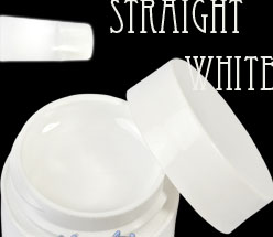 gel pure color straight white